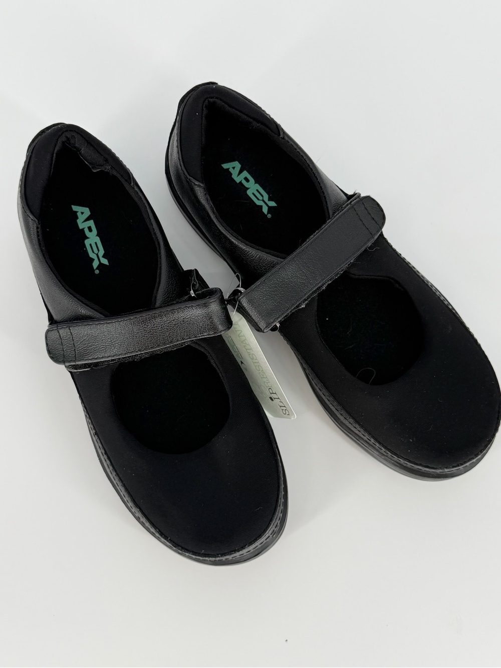 Apex Non Slip Black Shoes